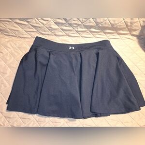 Youth Under Armour Tennis Skirt Skort Black Strech YXL